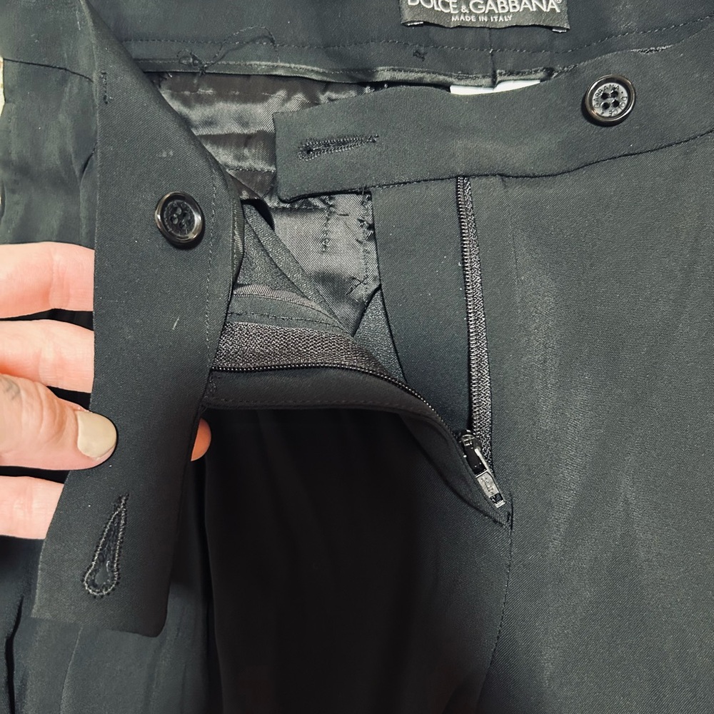 Dolce & Gabbana Black Women's Trousers and Vest Set - Picture 8 of 13